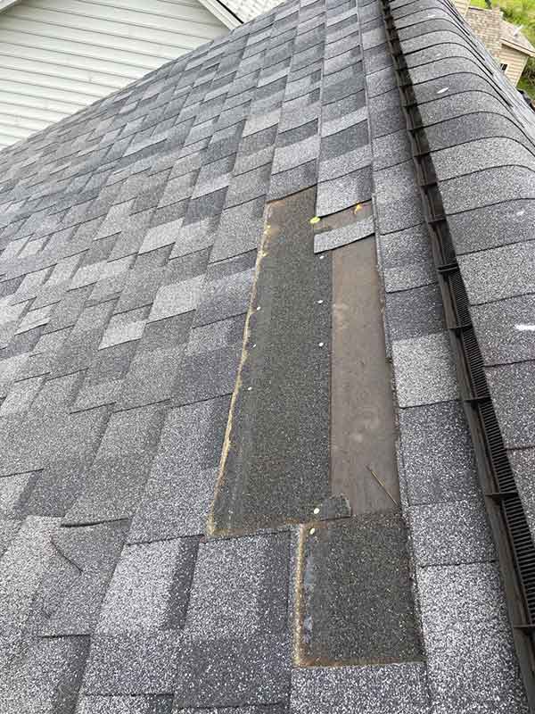 Damaged Roof Repair
