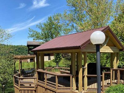 Gazebo Roof Installation